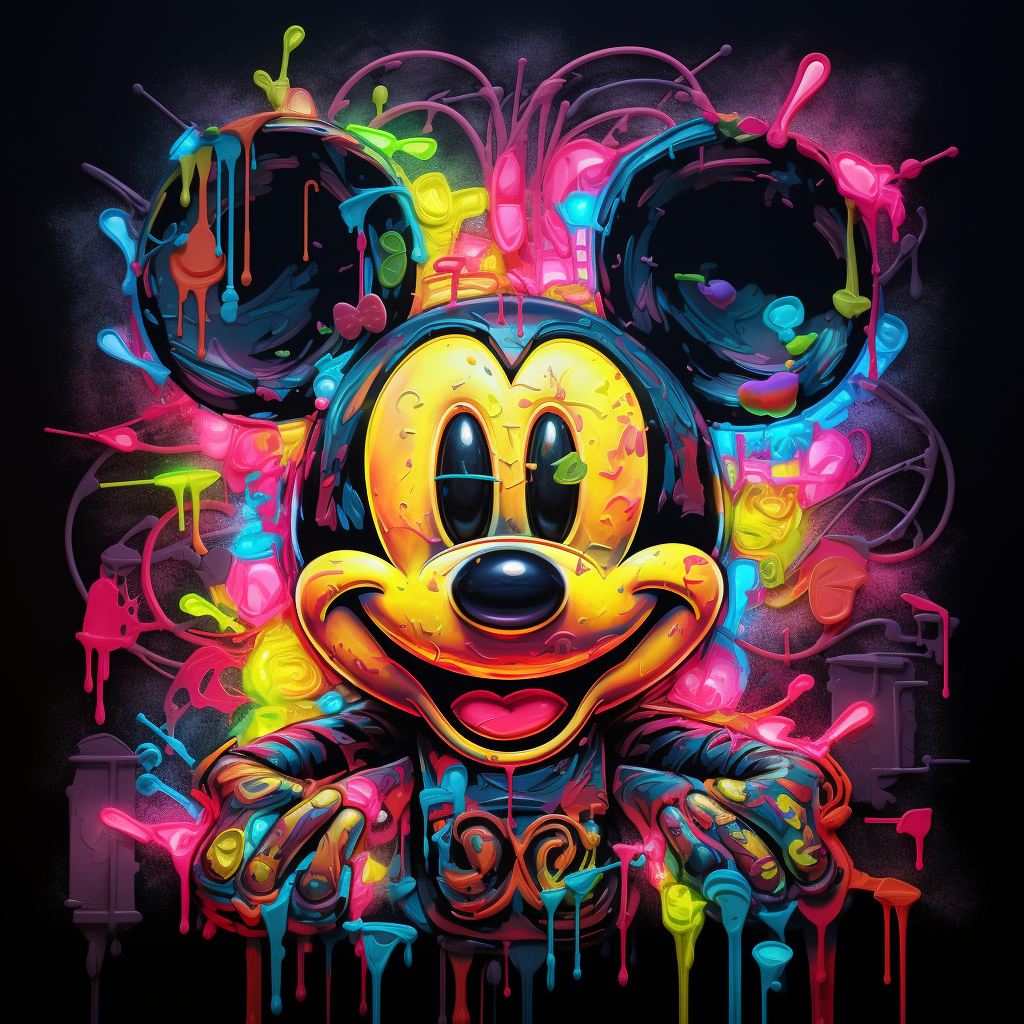 Mickey's Dreamy Neon Glow (3)