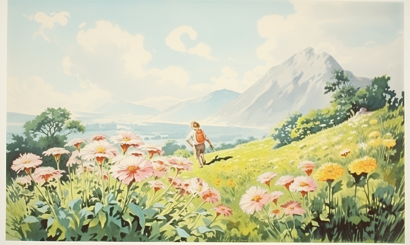 Summer Solstice Lithographic Radiance Poster Collection (1)