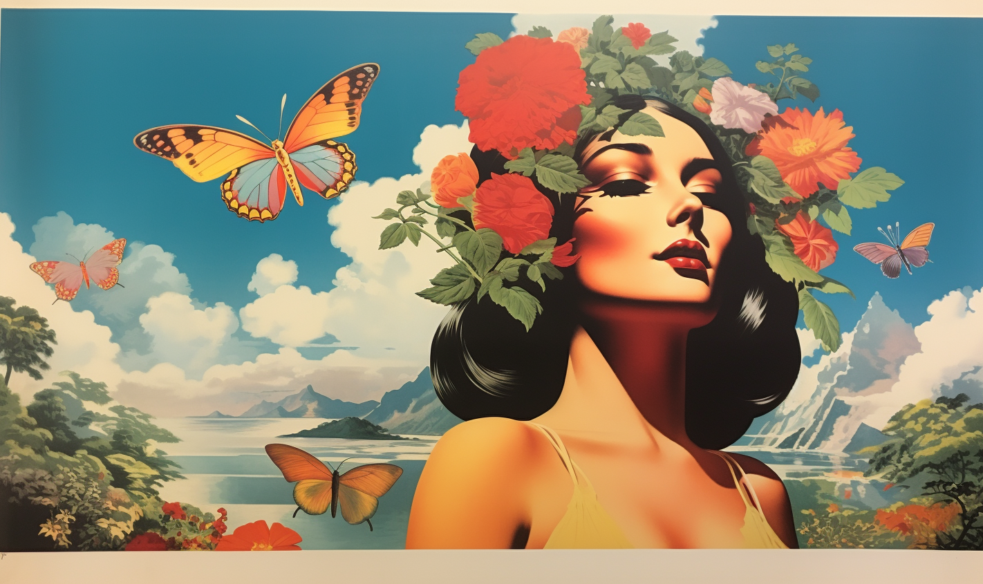 Summer Solstice Lithographic Radiance Poster Collection